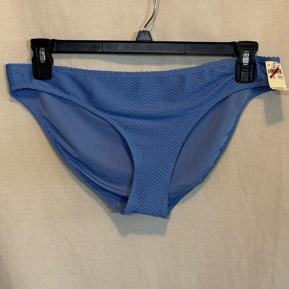 AA-181 Aerie NWT Blue Summer Swim Bikini‎ Bottoms Size XL
